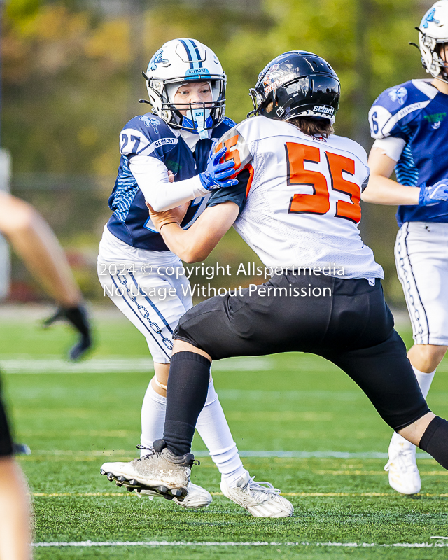 Belmont Bulldogs Football High School Football Allsportmedia Photography BC High School Football AAA Junior Varsity Varsity Goudy Field Langford