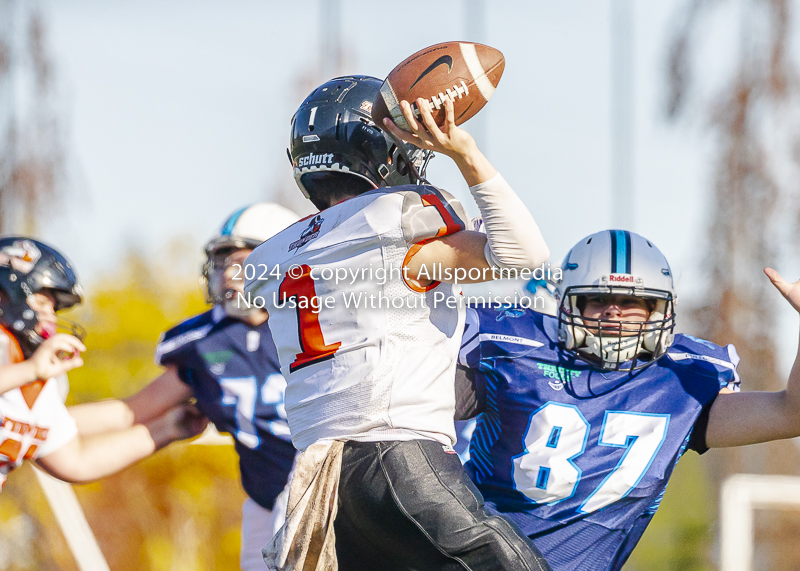 Belmont Bulldogs Football High School Football Allsportmedia Photography BC High School Football AAA Junior Varsity Varsity Goudy Field Langford