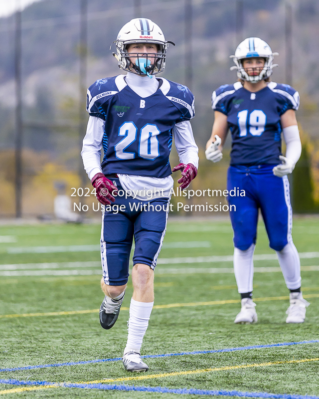 Belmont Bulldogs Football High School Football Allsportmedia Photography BC High School Football AAA Junior Varsity Varsity Goudy Field Langford;south delta sun devils