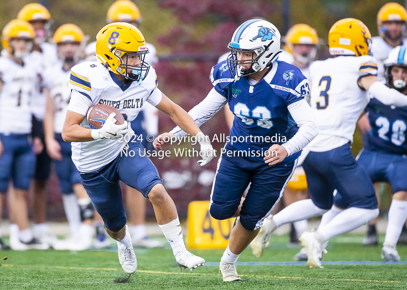 Belmont Bulldogs Football High School Football Allsportmedia Photography BC High School Football AAA Junior Varsity Varsity Goudy Field Langford;south delta sun devils