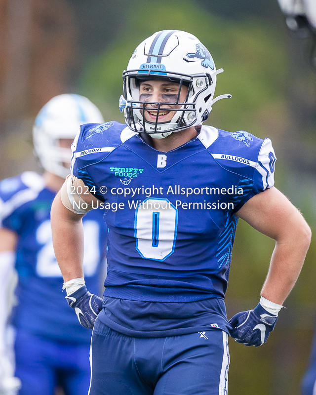 Belmont Bulldogs Football High School Football Allsportmedia Photography BC High School Football AAA Junior Varsity Varsity Goudy Field Langford;south delta sun devils