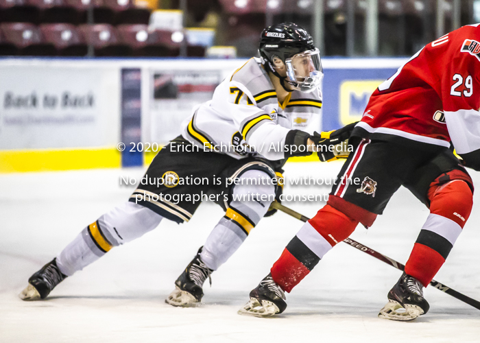 Allsportmedia.ca Independent Sports News Island Sports News Victoria Canon Victoria Grizzlies Naniamo Clippers BCHL Hockey Vancouver Island;independent sports news